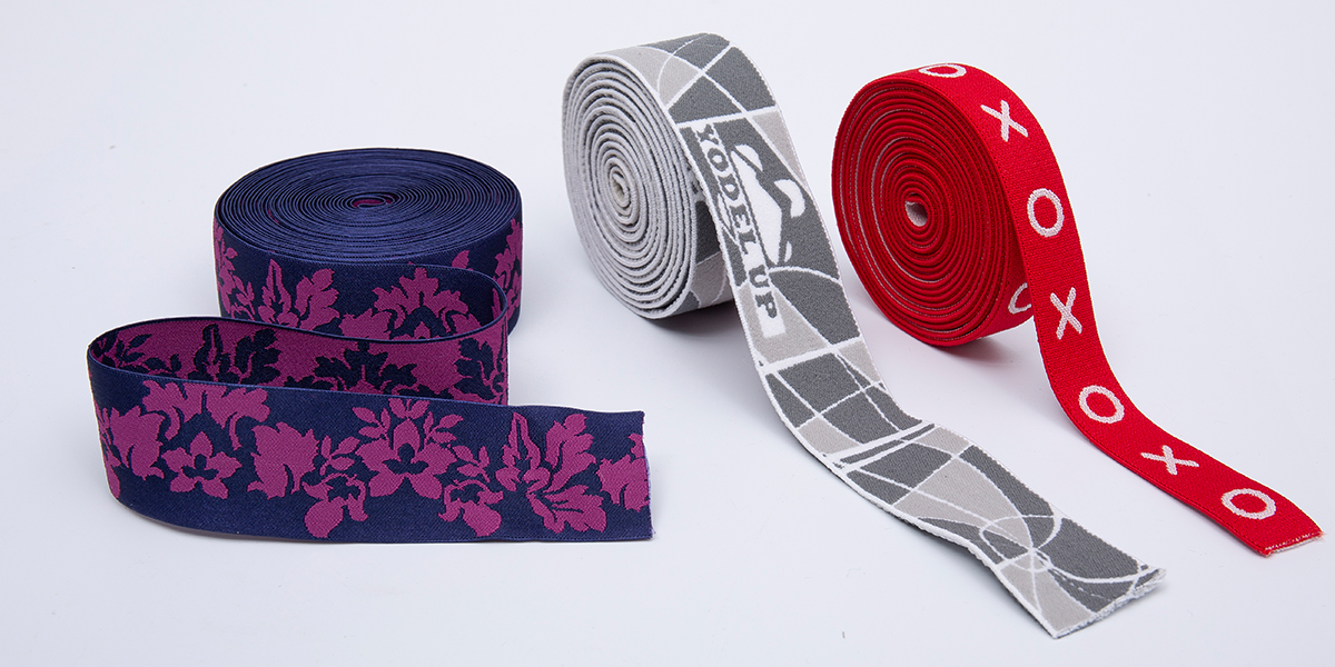 Jacquard đàn hồi webbing