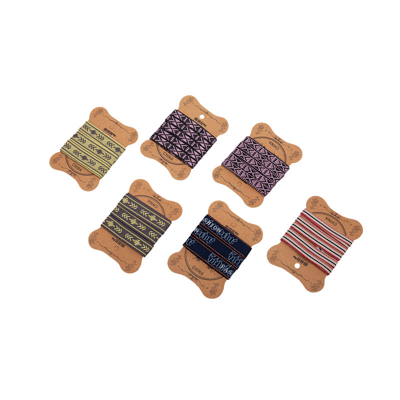 Phong cách quốc gia Jacquard Polyester Webbing